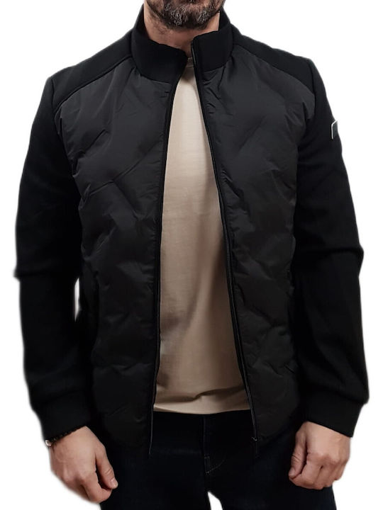 Яке Puffer Ветроустойчиво Черно