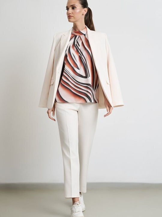 Desiree Lang Damen Blazer Ecru