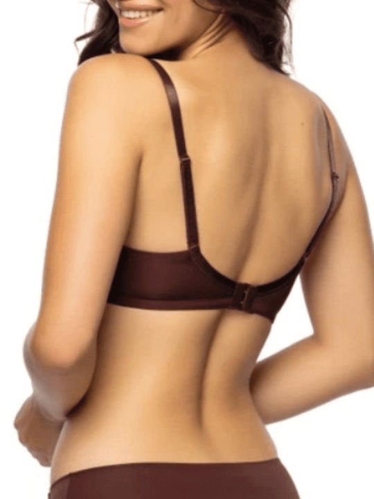 Minimizer Minimizer Bra with Light Padding Underwire Coffee