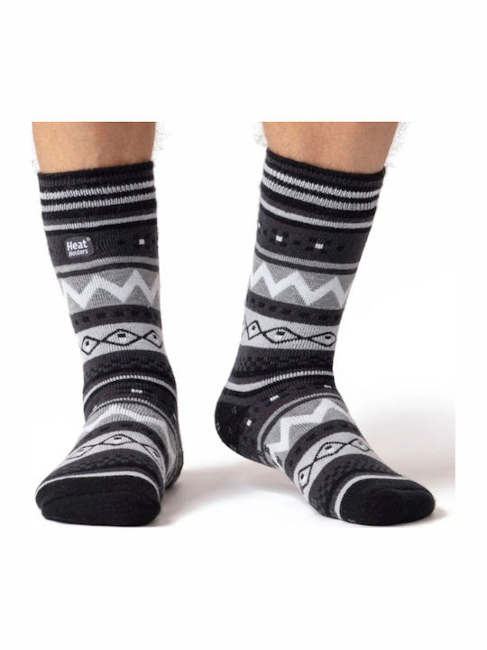 Heat Holders Dual Layer Slipper Ανδρικές Ισοθερμικές Κάλτσες Μαύρες