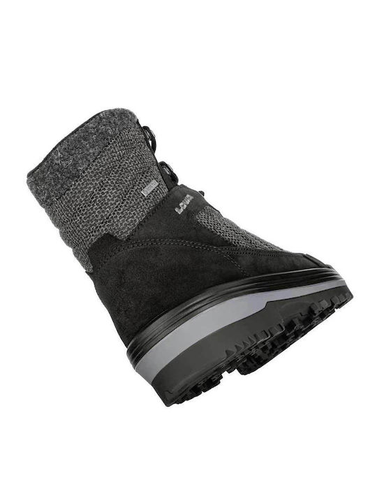 Lowa Men's Hiking Shoes Waterproof with Gore-Tex Membrane Black