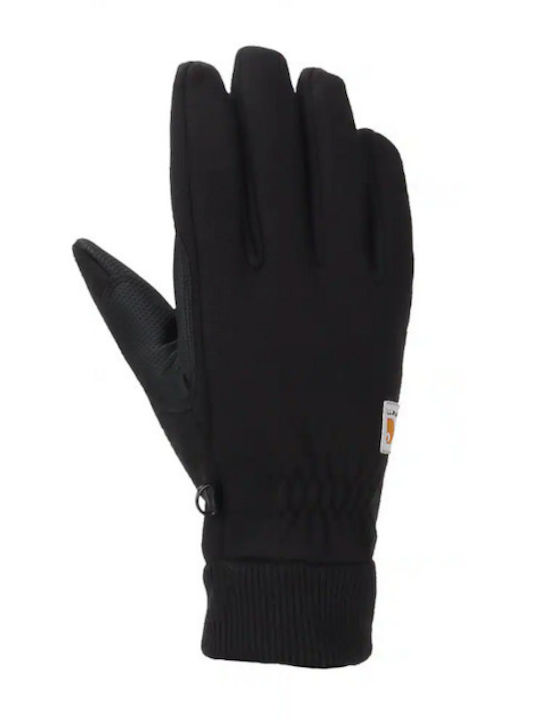 Wind Fighter Beanie Fleece Beanie with Rib Knit in Black color