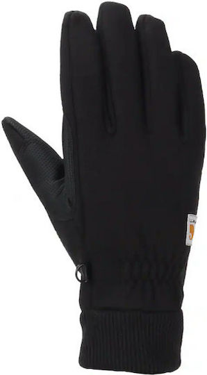 Wind Fighter Beanie Fleece Beanie with Rib Knit in Black color