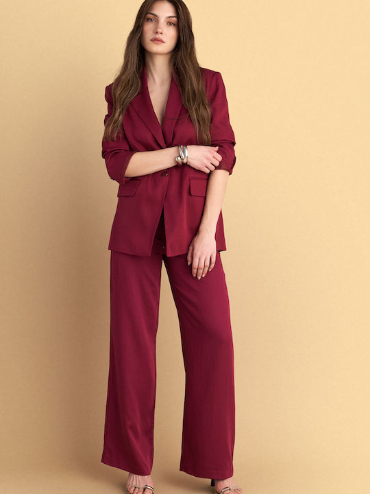attrattivo Women's Blazer Red attrattivo Women's Blazer Red