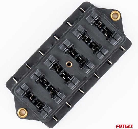 Ceramic Fuse Box Waterproof 6 Sockets 30a Max Automotive Utility Vehicles Trucks Trailers