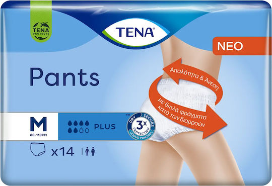 Tena Plus Incontinence Underwear 14pcs