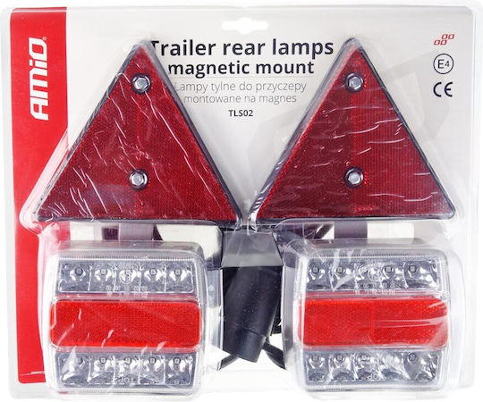 Alista Home Set Lumini Trailer LED cu șuruburi 12V 1buc