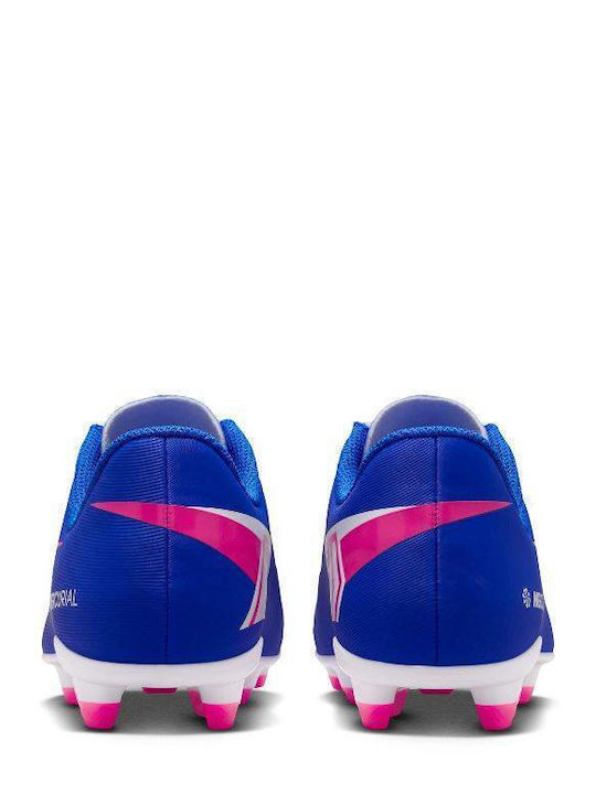 Jr Mercurial MG Kids Soccer Cleats With Molded Blue