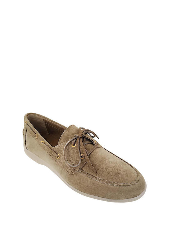 Men's Suede Loafers Green