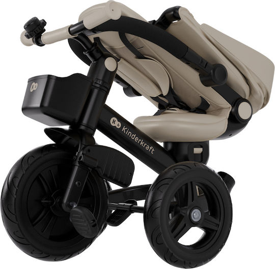 Kinderkraft AVEO 2 Plus Превозно Средство с Ръкохватка за Родител за 9 Месечни Бежов