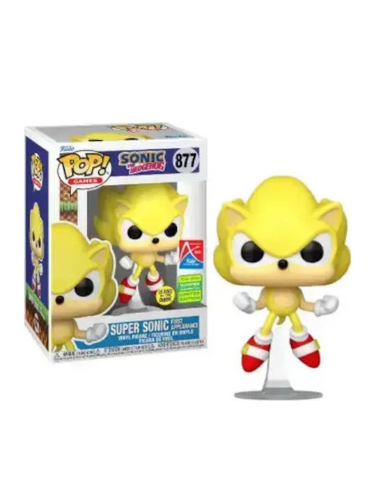 Funko Поп! Игри: Sonic The Hedgehog - Super Sonic 877 Свети в тъмното Ограничено издание
