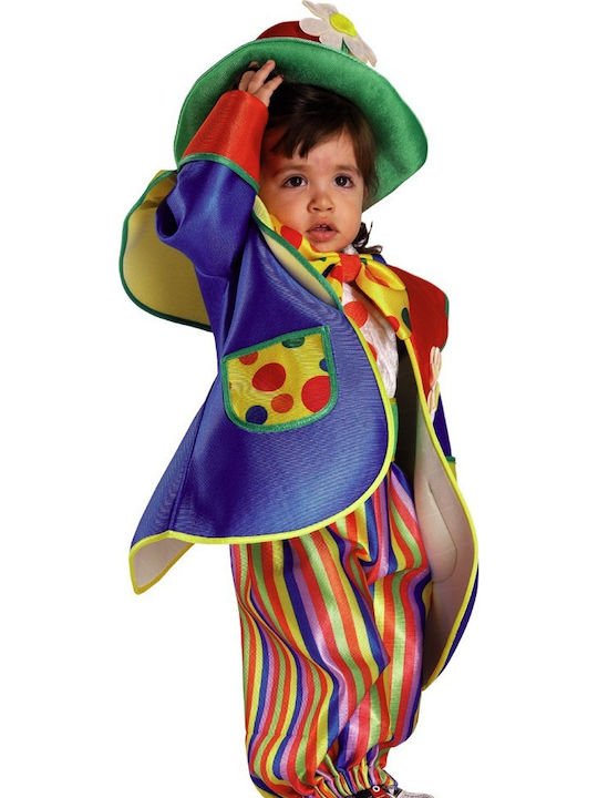 Kids Carnival Costume Clown Fiorello