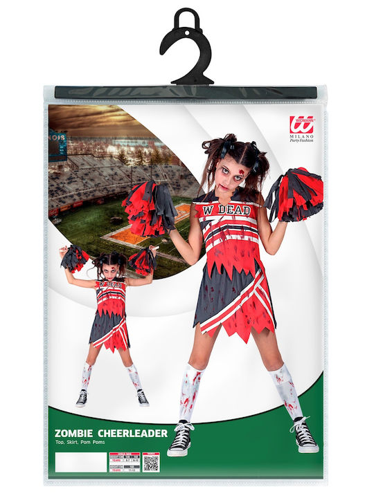 Kinder Karnevalskostüm Zombie Cheerleader