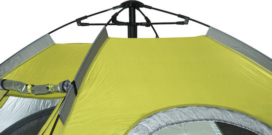 Campus Automatic Summer Camping Tent Igloo Green for 5 People 240x210x145cm