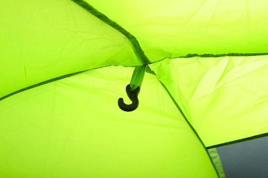 Camping Plus by Terra Comet 3P Summer Camping Tent Igloo Gray with Double Cloth for 3 People 210x210x140cm