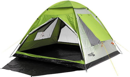 Panda Junior Plus Iii Camping Tent Igloo Green for 4 People 210x240x160cm