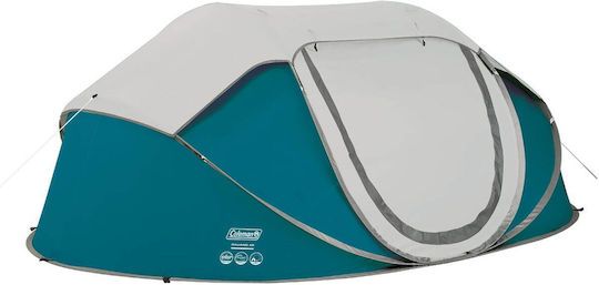 Coleman Galiano 4 Camping Tent Pop Up Blue 3 Seasons for 4 People 280x200x100cm