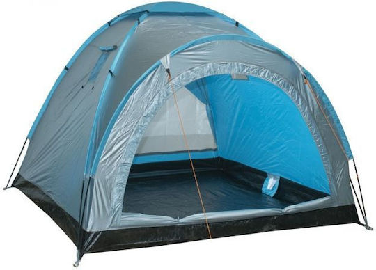 Campus Hawaii Καλοκαιρινή Σκηνή Camping Igloo Μπλε για 4 Άτομα 210x210x150εκ.