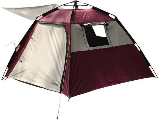 Keumer Automatic Camping Tent Beige 3 Seasons for 3 People 80x20cm