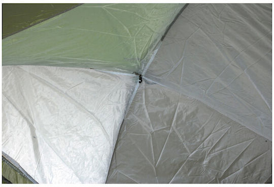Grasshoppers Electra XL Σκηνή Camping Igloo Μπεζ με Διπλό Πανί 3 Εποχών για 5 Άτομα 410x280x185εκ.