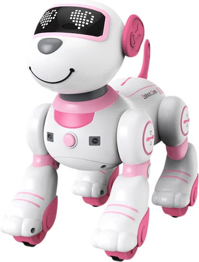 Techkidz Remote Control Animated Dog Sound Light Effects Roxy Model White