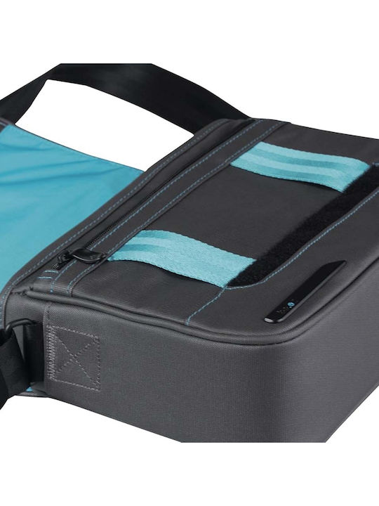 Be.ez Z Le Reporter Schultertasche 10" Bildschirm Verstärkte Taschen Graue