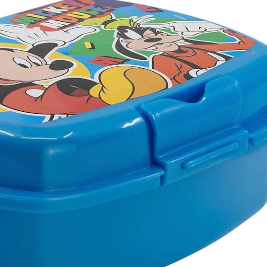 Mickey Mouse Clubhouse Recipient pentru copii din plastic Mickey Albastru deschis