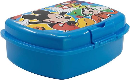 Mickey Mouse Clubhouse Recipient pentru copii din plastic Mickey Albastru deschis