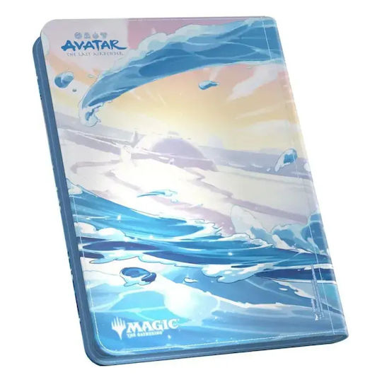 Ultimate Guard 9-Fächer Xenoskin Zipfolio - Mtg Avatar: The Last Airbender - Katara Magic: The Gathering Bindemittel 9-Fächer Standardgröße Schwarz