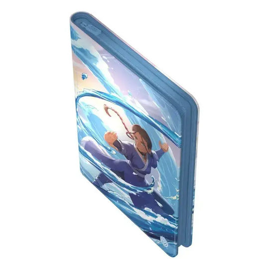 Ultimate Guard 9-Fächer Xenoskin Zipfolio - Mtg Avatar: The Last Airbender - Katara Magic: The Gathering Bindemittel 9-Fächer Standardgröße Schwarz