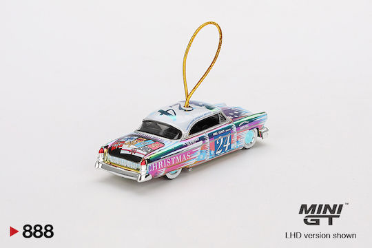 Mini Gt 1/64 Lincoln Capri Crăciun Hot Rod de Tim Sadchikov Ediție Limitată 2024 Mgt00888-l