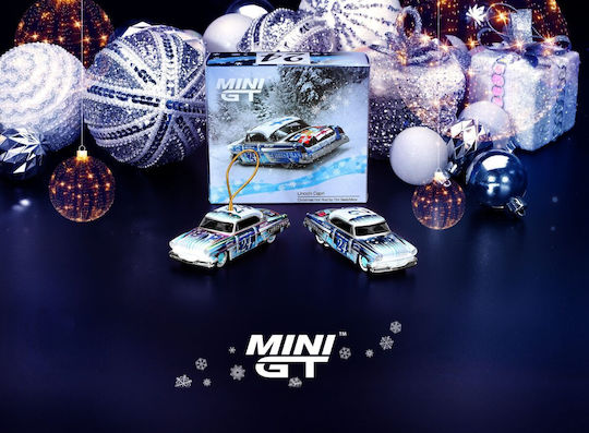 Mini Gt 1/64 Lincoln Capri Crăciun Hot Rod de Tim Sadchikov Ediție Limitată 2024 Mgt00888-l