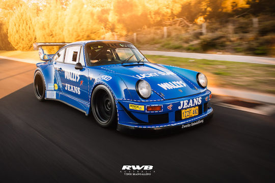 Gt Spirit 1:18 Rwb Bodykit Osho Arrow Blau 2023 Gt448