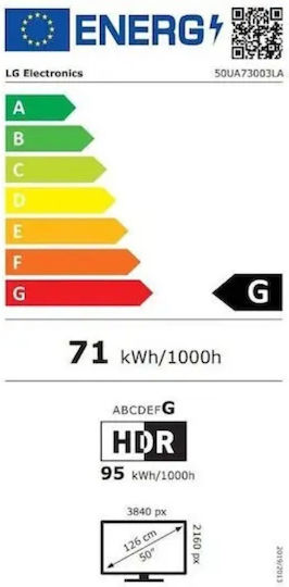 LG 50UA731C0LA Public Display 50" LED 4K UHD