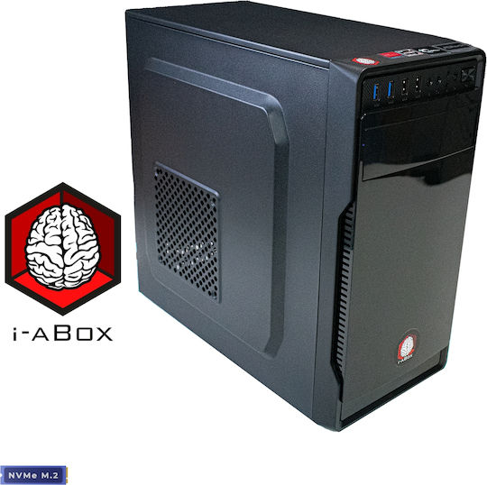 i-aBox Office Value v2 SC Eco Desktop PC Ryzen 7-5700G 16GB DDR4 512GB SSD + 2.0TB HDD Fără Sistem De Operare