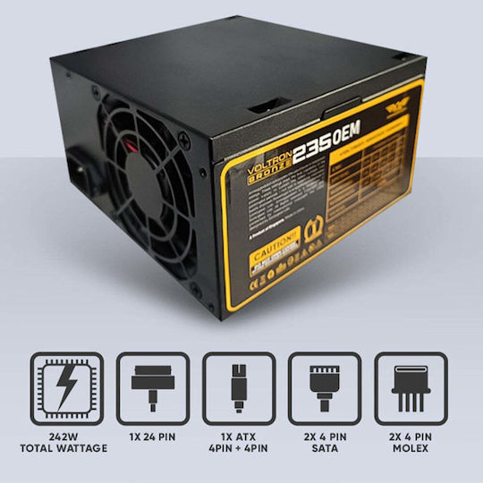 Alcatroz Futura Millenia ECO M500 PRO Gaming Midi Tower Computer Case with RGB Lighting Black