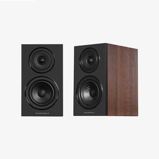 Wharfedale Diamond 12.1i WH-073105-00A Двойка Hi-Fi Говорители Bookself 2 Брой шофьори Ш18xД25xВ31.2см. Орехи