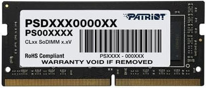 Patriot DDR4 με Module 1x8GB και Ταχύτητα 3200 για Laptop