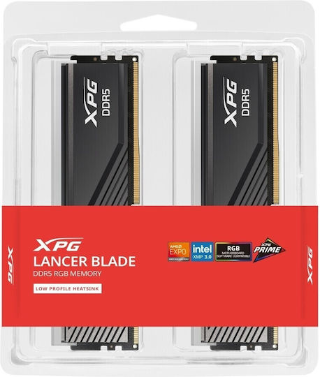 Adata Lancer Blade DDR5 48GB RAM με 2x24GB Modules και Ταχύτητα 6000 για Desktop