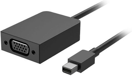 Microsoft Μετατροπέας mini DisplayPort male σε VGA female 1τμχ F7U-00030