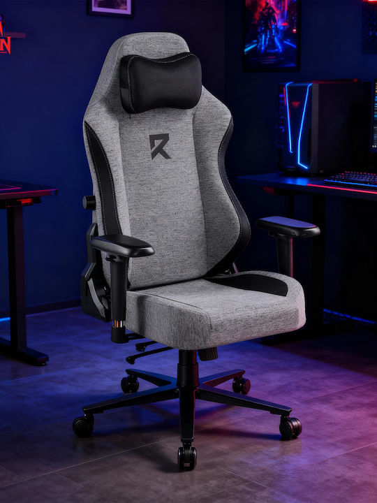Redragon C505 Υφασμάτινη Καρέκλα Gaming με Ρυθμιζόμενα Μπράτσα Γκρι
