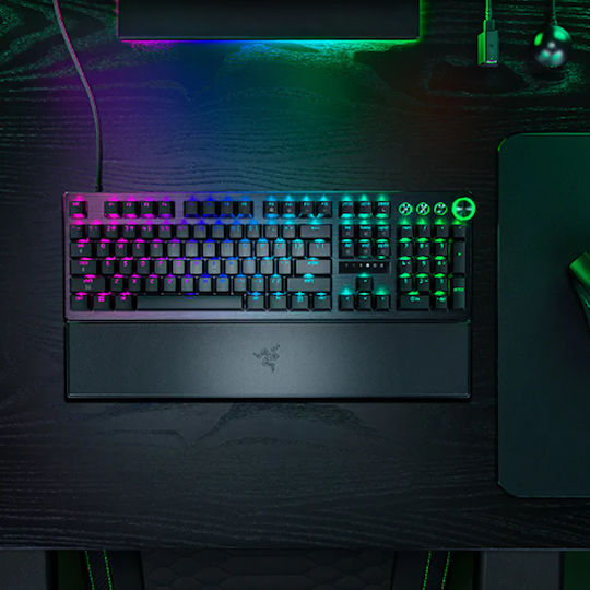 Razer Huntsman V3 Pro 8KHz Optical Gaming Keyboard with Razer Analog Optical Gen-2 switches and RGB lighting (International English)