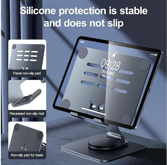 Aj Stand for Laptop up to 12" Silver (800-AJEFSLT-12S)