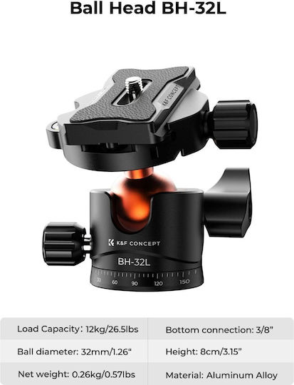 K&F Concept K255A6+BH-32L KF09.124