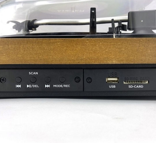 Aiwa LPS-25WD Πικάπ Καφέ