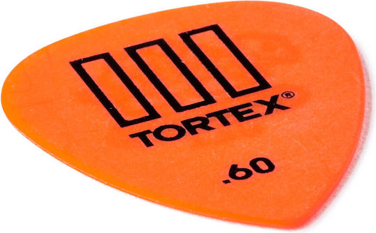 Dunlop Guitar Pick Tortex Thickness 0.60mm 1pc