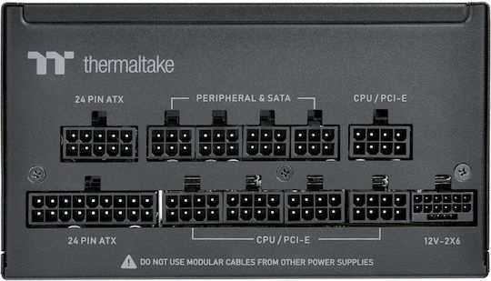 Thermaltake Toughpower PT 1000W Black Computer Power Supply Full Modular 80 Plus Platinum