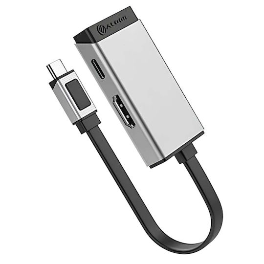 Alogic MagForce Duo USB-C Docking Station με HDMI 4K PD Ασημί