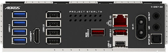 Gigabyte B850 Aorus Stealth Wi-Fi Motherboard ATX with AMD AM5 Socket