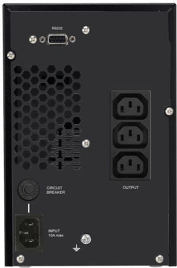 Infosec E4 Value UPS 1000VA 800W с 3 IEC Гнезда